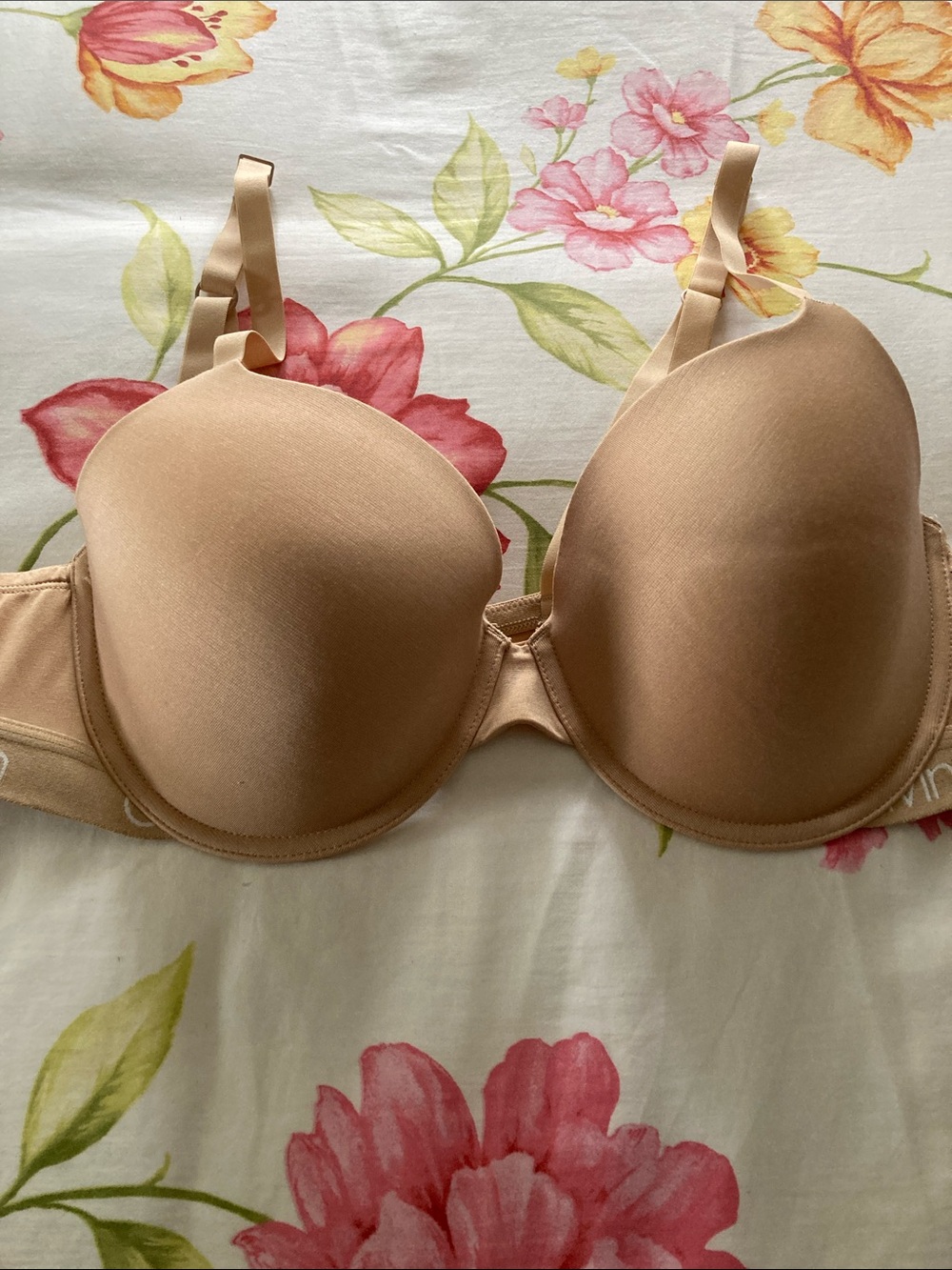 Calvin Klein Nude Toned Everyday T-Shirt Bra